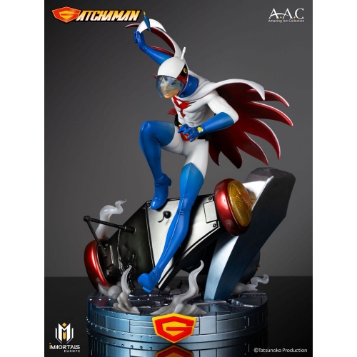 Gatchaman - Statuette Amazing Art Collection Ken the Eagle, The Leader of the Science Ninja Team 34 cm