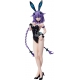 Hyperdimension Neptunia - Statuette 1/4 Purple Heart: Bare Leg Bunny Ver. 47 cm