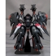 Martian Successor Nadesico - Figurine Moderoid Plastic Model Kit Black Sarena 18 cm