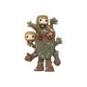 Le Seigneur des anneaux - Figurine POP! Super Sized Treebeard w/Mary & Pip 15 cm