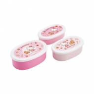 Hello Kitty - Set de 3 Bento Box Sweety rose