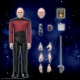 Star Trek : The Next Generation - Figurine Ultimates Captain Picard 18 cm