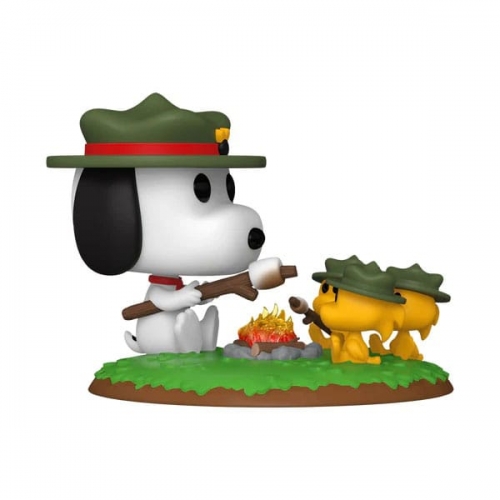 Snoopy - Figurine POP! Deluxe Snoopy w/WS (Camping) 9 cm