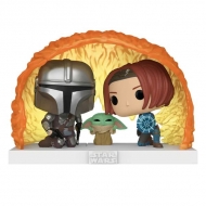 Star Wars - Figurines POP! Grogu Force Barrier 9 cm