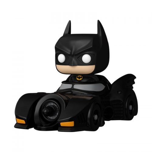 Batman - Figurine POP! Batman 85th Anniversary Rides Deluxe Batman w/Batmobil 9 cm