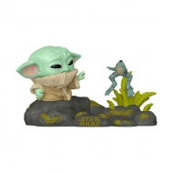 Star Wars - Figurine POP! Deluxe Din Grogu w/Frog 9 cm