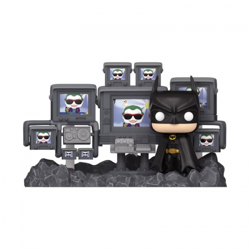 Batman - Figurine POP! Batman 85th Anniversary Moments Deluxe Batman in Batcave 9 cm