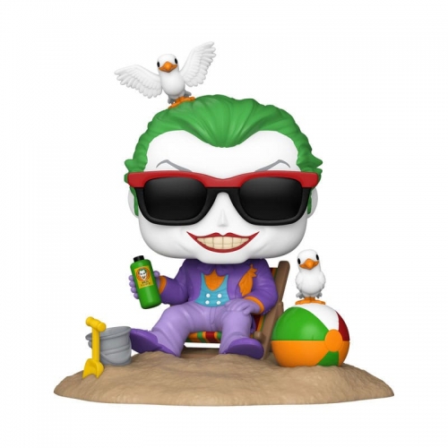 Batman - Figurine POP! Batman 85th Anniversary Deluxe The Joker (Beach) 9 cm