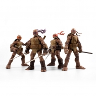 Les Tortues Ninja - Pack 4 figurines BST AXN Zombie Turtle (IDW Comics) 13 cm