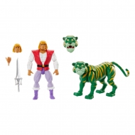 Les Maîtres de l'Univers Origins - Pack 2 figurines Prince Adam & Cringer Cartoon Collection 14 cm