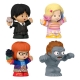 Mercredi - Pack 4 mini figurines Fisher-Price Little People Mercredi Collector 6 cm