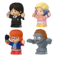 Mercredi - Pack 4 mini figurines Fisher-Price Little People Mercredi Collector 6 cm