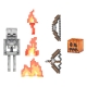 Minecraft - Figurine Diamond Level Squelette 14 cm