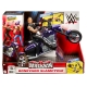 WWE Wrekkin - Véhicule Big Evil Slamcycle avec figurine Undertaker 15 cm