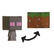 Minecraft - Figurine Flippin Enderman & bloc de gazon