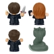 Harry Potter - Pack 4 mini figurines Fisher-Price Little People Collector Chambre des Secrets 6 cm