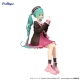 Hatsune Miku - Statuette Noodle Stopper Autumn Date Pink Color Ver. 14 cm