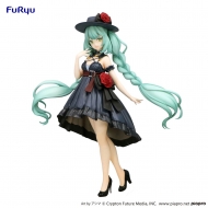 Hatsune Miku - Statuette Trio-Try-iT Outing Dress 19 cm