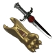 Cosmocats - Réplique 1/1 Sword of Omens and Claw Shield 15 cm