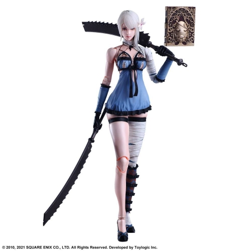 Nier Replicant ver.1.22474487139... - Figurine Play Arts Kai Kainé 26 cm