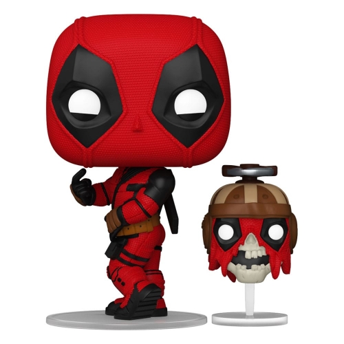 Deadpool 3 - Figurine POP & Buddy! Deadpool w/Headpool 9 cm