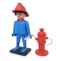 Playmobil Vintage Collector - Statuette Le Pompier 21 cm