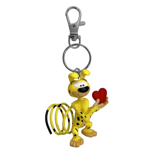 Marsupilami - Porte-clés Marsupilami Coeur 12 cm