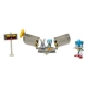 Sonic The Hedgehog - Diorama playset Level Clear 6 cm