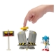 Sonic The Hedgehog - Diorama playset Level Clear 6 cm