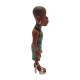 Mercredi - Pack 4 figurines Minix Mercredi 7 cm