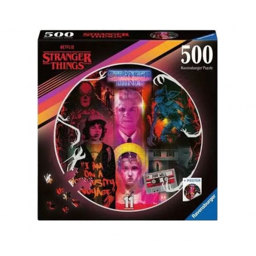 Stranger Things - Puzzle rond Friends Don't Lie (500 pièces)