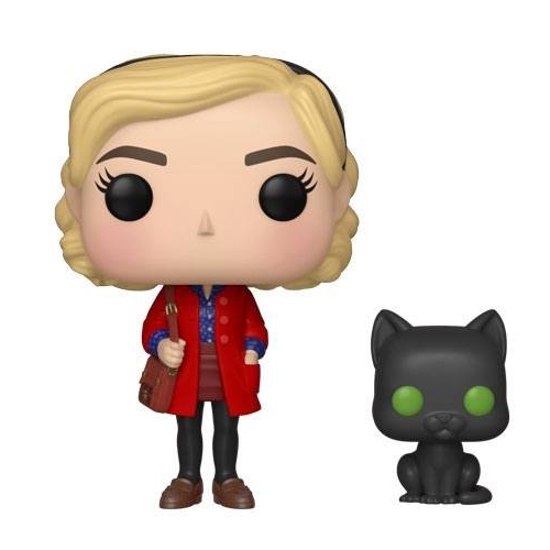 Les Nouvelles Aventures de Sabrina - Figurine POP! Sabrina & Salem 9 cm