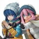 Laid-Back Camp - Statuette 1/7 Prisma Wing Nadeshiko Kagamihara & Rin Shima 24 cm