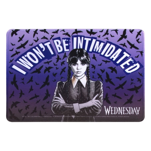 Mercredi - Tapis de souris I won't be Intimidated 35 x 25 cm