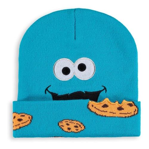 1, Rue Sésame - Bonnet Cookie Monster