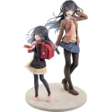 Rascal Does Not Dream of a Knapsack Kid - Statuette Mai Sakurajima High School Graduation Ver. & Knapsack Kid 19 cm