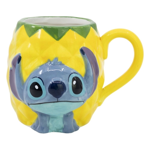 Lilo & Stitch - Mug 3D Stitch Pineapple 414 ml