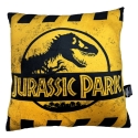 Jurassic Park - Coussin Caution Logo Jurassic Park 45 cm