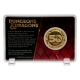 Dungeons & Dragons - Pièce de collection Dungeons & Dragons 50th Anniversary with Colour Print 24k Gold Plated Edition 4 cm