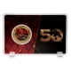 Dungeons & Dragons - Pièce de collection Dungeons & Dragons 50th Anniversary with Colour Print 24k Gold Plated Edition 4 cm