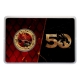 Dungeons & Dragons - Pièce de collection Dungeons & Dragons 50th Anniversary with Colour Print 24k Gold Plated Edition 4 cm