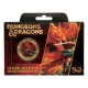 Dungeons & Dragons - Pièce de collection Dungeons & Dragons 50th Anniversary with Colour Print 24k Gold Plated Edition 4 cm