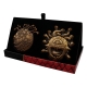 Dungeons & Dragons - Pack 2 médaillons Dungeons & Dragons 50th Anniversary Beholder Twin Edition