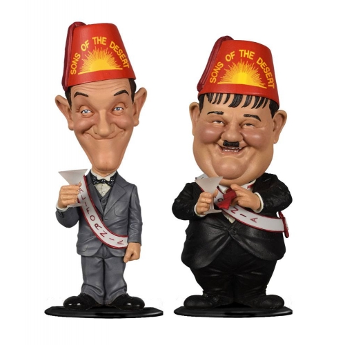 Laurel & Hardy - Pack 2 Figurine Bobble Head Mini Sons of the Desert 8 cm