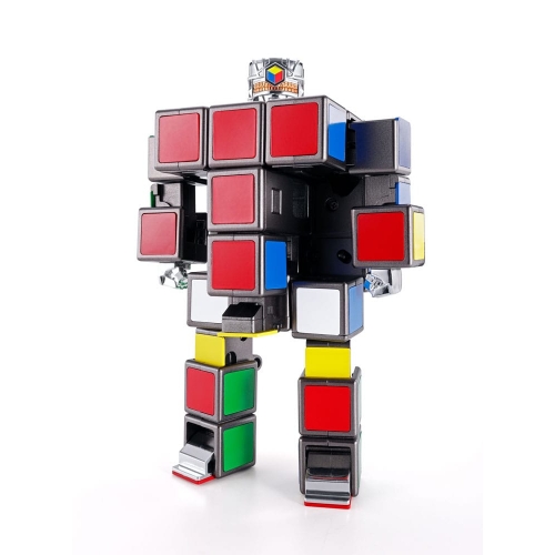 Rubik's Cube - Figurine Rubik's Cube Diecast Soul of Chogokin Rubik's Cube Robo 15 cm