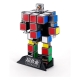 Rubik's Cube - Figurine Rubik's Cube Diecast Soul of Chogokin Rubik's Cube Robo 15 cm