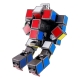 Rubik's Cube - Figurine Rubik's Cube Diecast Soul of Chogokin Rubik's Cube Robo 15 cm