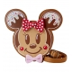 Disney - Sac à bandoulière Mickey & Minnie Gingerbread Cookie By Loungefly