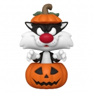 Looney Tunes - Figurine POP! Halloween Sylvester w/Pumpkin 9 cm