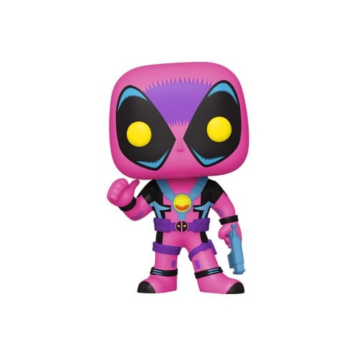 Marvel - Figurine POP! Blacklight Deadpool 9 cm